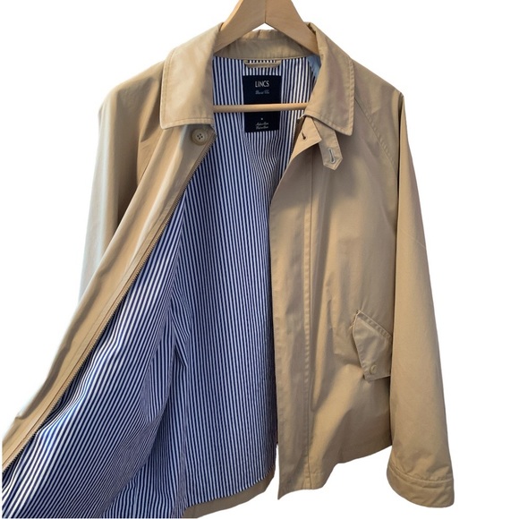 LINCS Lightweight Jacket with Stunning Stripped Lining - Picture 3 of 6